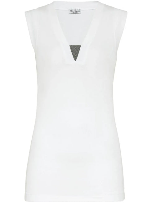 V-neck tank top